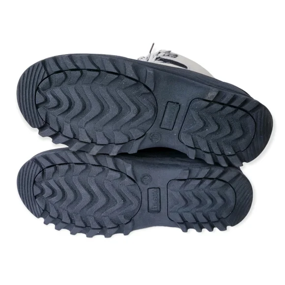 Itasca "Ice Breaker" Grey Suede Insulated Winter Ankle Boots Woman's Size 10 - Picture 7 of 8